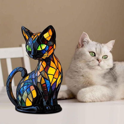 Lumakatze Tiffany Lampe