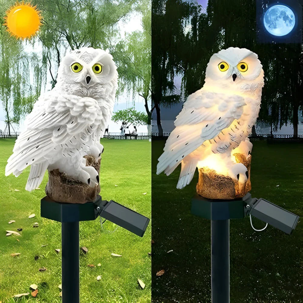 Lumaeule Solar-Gartenlampe