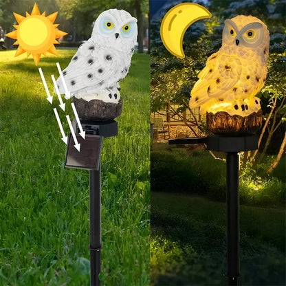 Lumaeule Solar-Gartenlampe