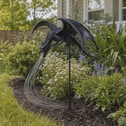 Lumadrache Solar-Gartenlampe